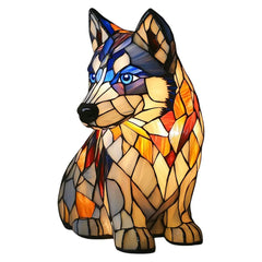 Dog Series Resin Table Lamp