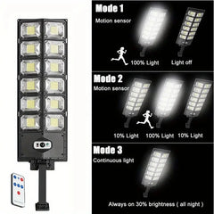 100000LM Ultra Powerful Solar Lamp With Remote Control Outdoor Solar