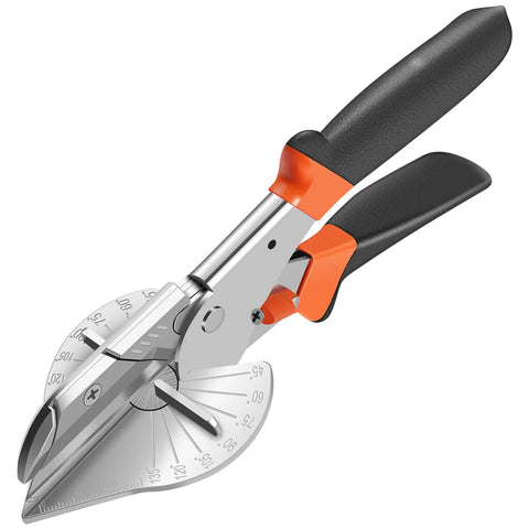Adjustable Angle Miter Cutter – 45°–135° Hand Shear for PVC, Wire Duct, Hose