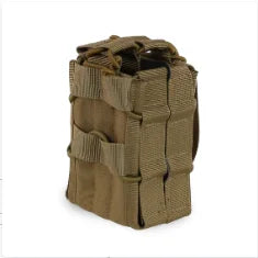 5.56/7.62 rifle double-layer large magazine Molle system double clip storage bag accessory bag hunting clothing accessories