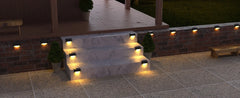 16-Pack Outdoor Solar Deck Lamp