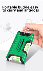 High Precision Magnetic Level Ruler – Multi-function Aluminum Spirit Bubble Gauge