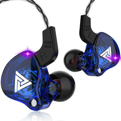 Original QKZ AK6 Copper Driver HiFi Wired Earphone Bass Stereo