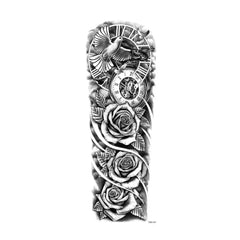 Waterproof Full Arm Temporary Tattoo Sleeve – Dragon, Skull, Tiger, Wolf Designs