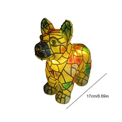 Dog Series Resin Table Lamp