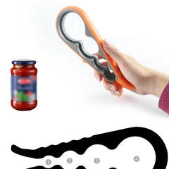 4-in-1 Multi-Purpose Jar & Bottle Opener