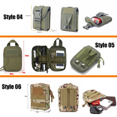 Molle Pouches Gear Waist Bag Men Phone Pouch