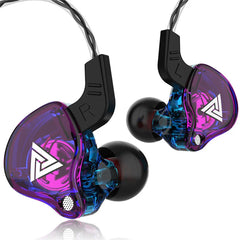 Original QKZ AK6 Copper Driver HiFi Wired Earphone Bass Stereo