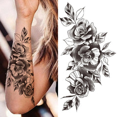 Full Arm Temporary Tattoo Sleeves for Men & Women – Realistic Fake Tattoos