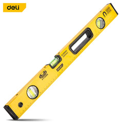 Deli High Precision Magnetic Spirit Level Ruler – Rustproof Horizontal Bubble Level