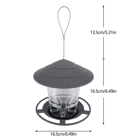 Hanging Bird Feeder (1/2/3PCS) – Squirrel Proof, Easy Fill