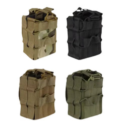 5.56/7.62 rifle double-layer large magazine Molle system double clip storage bag accessory bag hunting clothing accessories