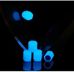 1-20PCS Glowing Tire Valve Stem Caps | Car Bike Wheel Decor