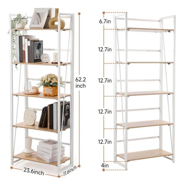Foldable 5-Layer Storage Cabinet