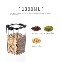 Airtight Transparent Food Storage Containers