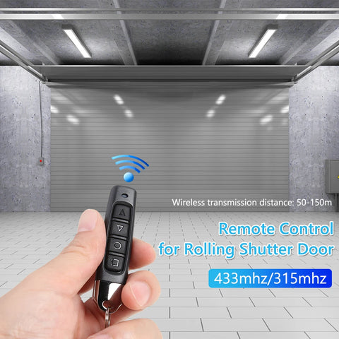 1/2Pcs Auto Code Garage Gate Door Opener 4 Keys Remote Control Duplicator Clone Learning Code Car Key Auto Copy Remote Control