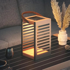 2-Pack Solar Outdoor Floor Lamps