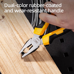 Deli Universal Wire Cutter & Combination Pliers – Professional Electrician Hand Tool