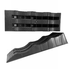Car Leveling Ramps (2PCS) – RV Wheel Chocks & 3-Step Camper Leveling Blocks | Trailer Levelers for Motorhomes & Travel