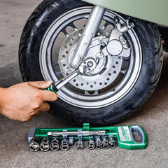 Socket Sleeve Wrench Set – 1/4", 3/8", 1/2" Ratchet Wrench Tool Kit
