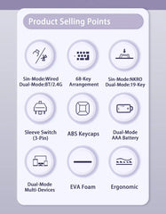 AJAZZ AK680 Mechanical Keyboard