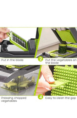 14/16pcs Multifunctional Vegetable Slicer Food Grade