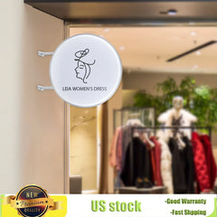 Bymaocar 24" Double-Sided LED Light Box – Waterproof Advertising Sign
