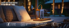 2-Pack Solar Outdoor Floor Lamps