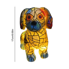 Dog Series Resin Table Lamp