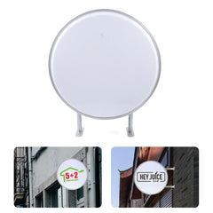 Bymaocar 24" Double-Sided LED Light Box – Waterproof Advertising Sign