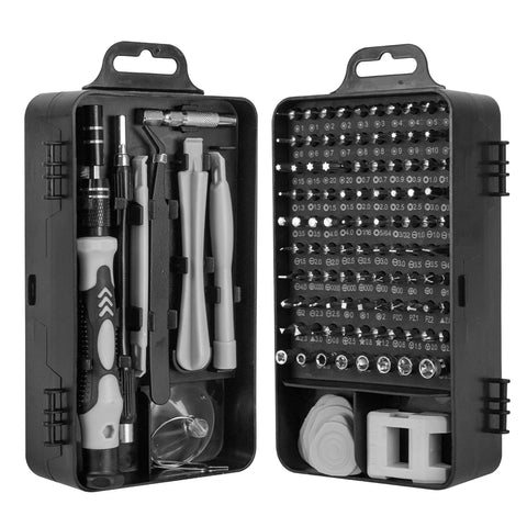 115 in 1 Magnetic Precision Screwdriver Set – Mini Repair Kit for Computer, Laptop, Phone