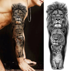 Full Arm Temporary Tattoo Sleeves for Men & Women – Realistic Fake Tattoos