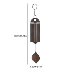 Copper Antique Wind Chimes – Outdoor Yard & Garden Tubes with Bells