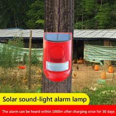 Solar Motion Sensor Alarm