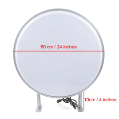 Bymaocar 24" Double-Sided LED Light Box – Waterproof Advertising Sign