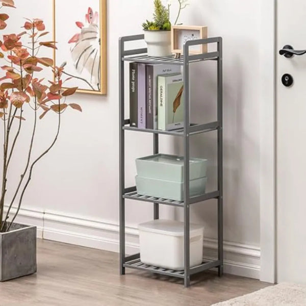 4-Tier Bamboo Shelf – Multipurpose Storage & Display Rack