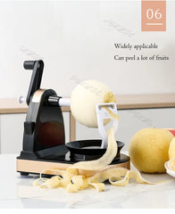 Apple Peeler Multi-functional Fruit Peeling Machine Automatic Peelers Pear Peeling Vegetable Potato Cutter Slicer