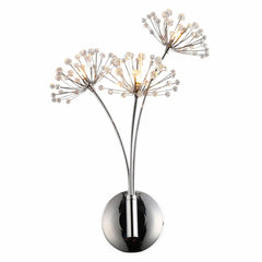 Modern Dandelion Crystal LED Wall Sconce – Firework Light Fixture