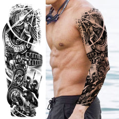 Full Arm Temporary Tattoo Sleeves for Men & Women – Realistic Fake Tattoos