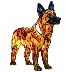 Dog Series Resin Table Lamp
