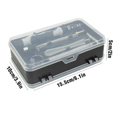 115 in 1 Magnetic Precision Screwdriver Set – Mini Repair Kit for Computer, Laptop, Phone