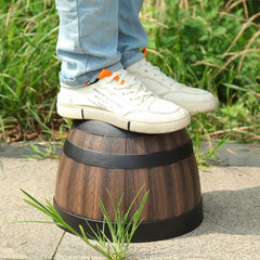 Large Capacity Bucket-Style Retro Flower Pot – Home & Garden Planter