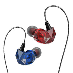 Original QKZ AK6 Copper Driver HiFi Wired Earphone Bass Stereo