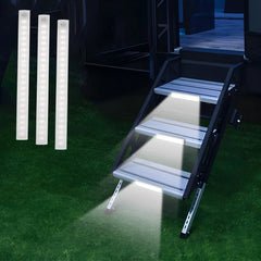 3PCS RV Step Lights – LED Cabinet & Stair Lights with Motion Sensor, USB Rechargeable, 3 Light Modes