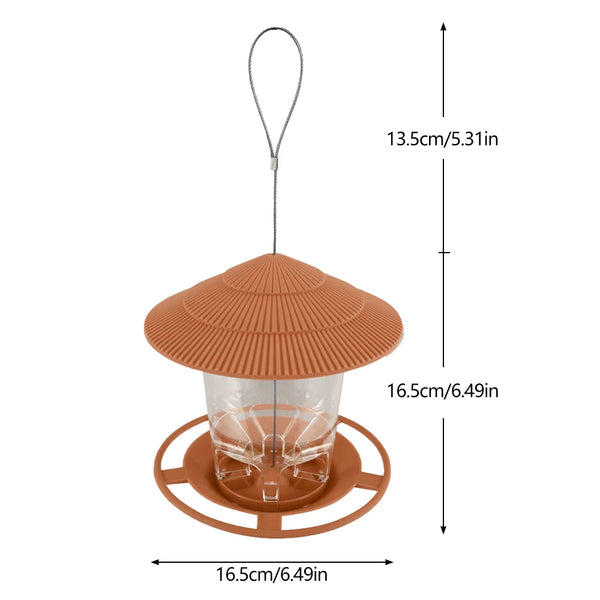 Hanging Bird Feeder (1/2/3PCS) – Squirrel Proof, Easy Fill