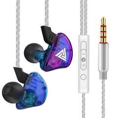 Original QKZ AK6 Copper Driver HiFi Wired Earphone Bass Stereo