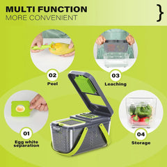 Multifunctional Vegetable Chopper & Slicer