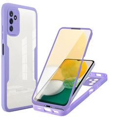 360 Full Body Screen Protector Transparent Case For Samsung Galaxy A10S A12 A13 A14 A15 A16 Double Sided Shockproof Phone Cover