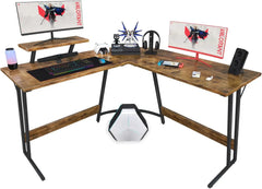 L-Shaped Gaming Desk