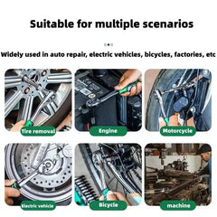 Socket Sleeve Wrench Set – 1/4", 3/8", 1/2" Ratchet Wrench Tool Kit